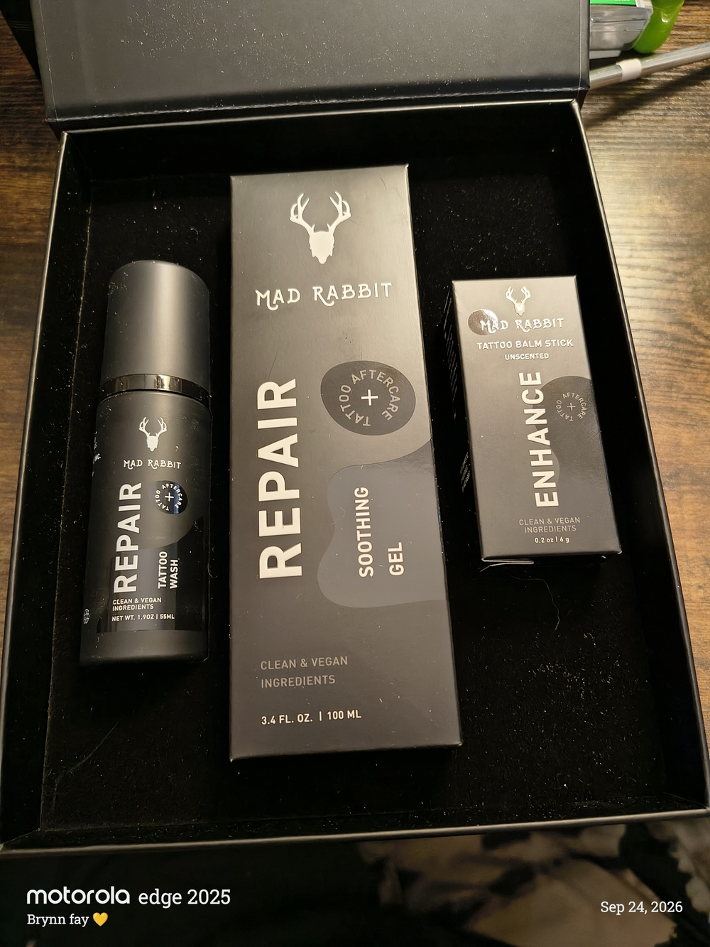 Repair Soothing Gel & Enhance Balm Stick – Black
